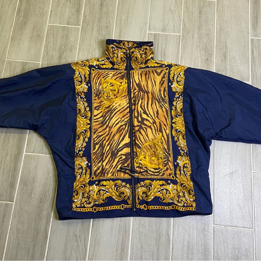Vintage East West royal tiger windbreaker